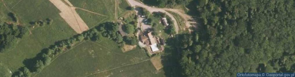 Zdjęcie satelitarne Zajazd Regionalny Chata Na Groniu Jolanta Kowalcze Teresa Kowalcze