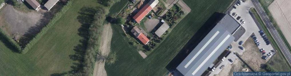Zdjęcie satelitarne Zajazd Retro