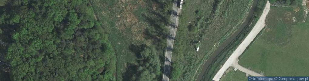 Zdjęcie satelitarne Zajazd Rogate Ranczo