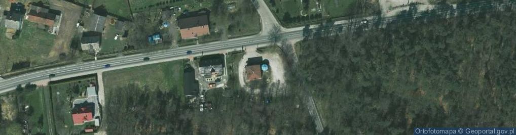 Zdjęcie satelitarne Zajazd Rogatka