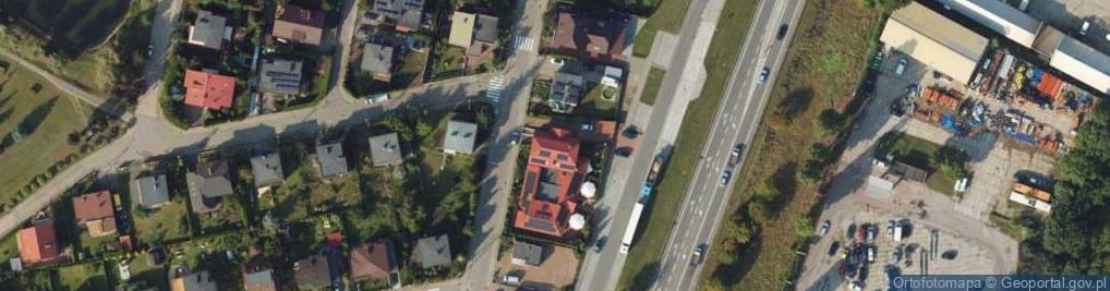 Zdjęcie satelitarne Zajazd Słoneczny Transport Ciężarowy