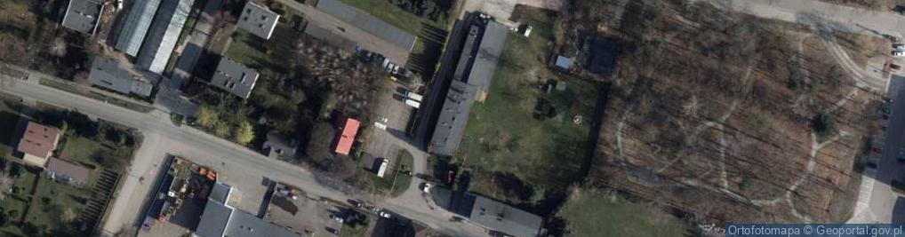 Zdjęcie satelitarne Zajazd Tymianek
