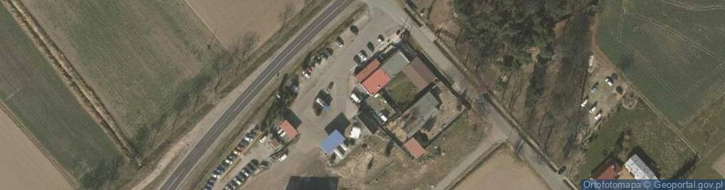 Zdjęcie satelitarne Zajazd u Emila