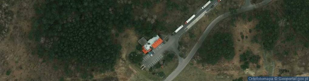 Zdjęcie satelitarne Zajazd u Kazika