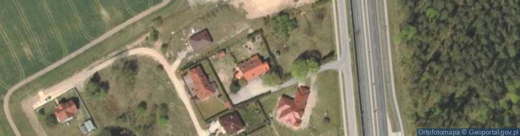 Zdjęcie satelitarne Zajazd U Leszka