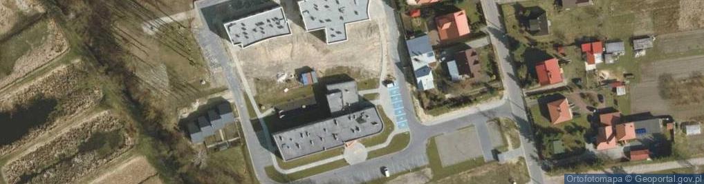 Zdjęcie satelitarne Zajazd U Radziwiłła