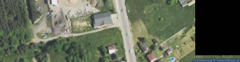 Zdjęcie satelitarne Zajazd