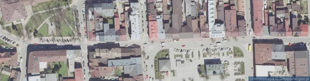 Zdjęcie satelitarne Kasa Centrum - Oddział