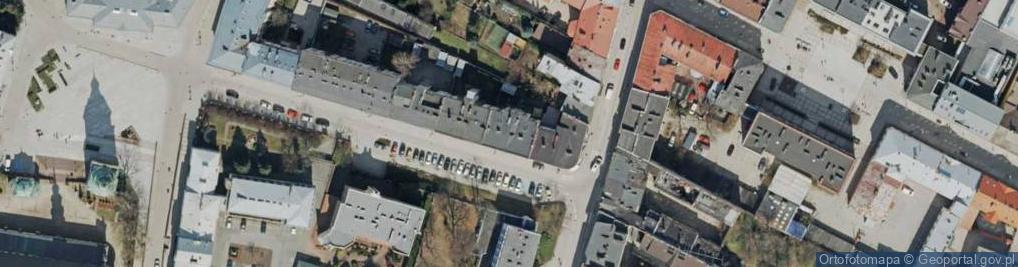 Zdjęcie satelitarne 1) Przedsiębiorstwo Produkcyjno-Handlowo-Usługowe Europlus 2) Kawiarnia Santana Józef Mrozowski