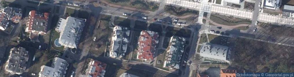 Zdjęcie satelitarne Cafe pod Koronami