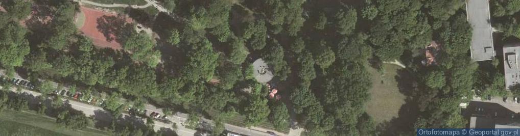 Zdjęcie satelitarne Jordanówka