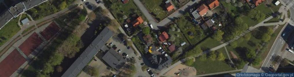 Zdjęcie satelitarne Kawiarenka pod Wierzbą Aleksandra Popielarczyk Iwona Budzicka