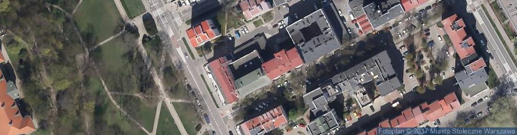 Zdjęcie satelitarne Kawiarnia 'Przystanek Powiśle'