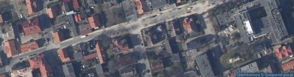Zdjęcie satelitarne Kawiarnia Ceglana