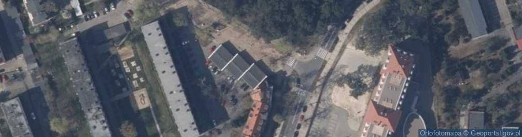 Zdjęcie satelitarne Kawiarnia Przylesie