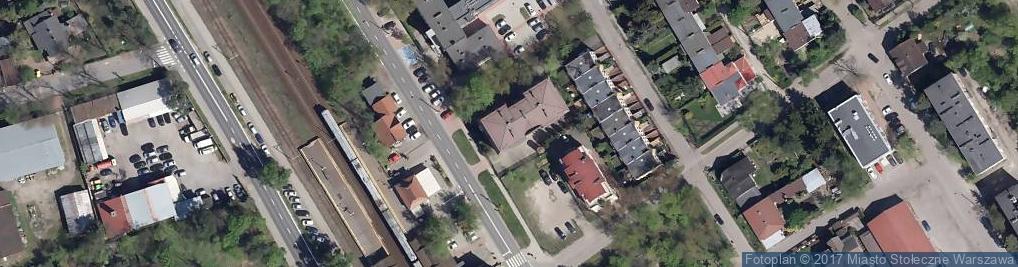Zdjęcie satelitarne Kinokawiarnia Stacja Falenica
