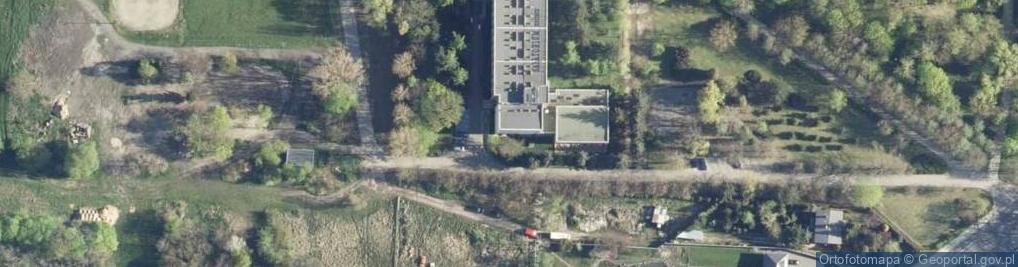 Zdjęcie satelitarne Modrzew
