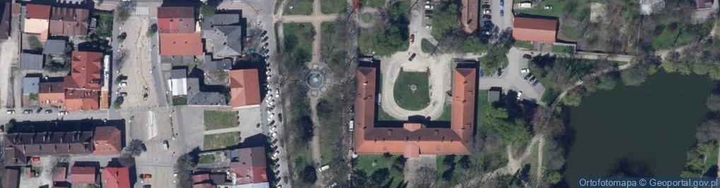 Zdjęcie satelitarne Pod Basztą