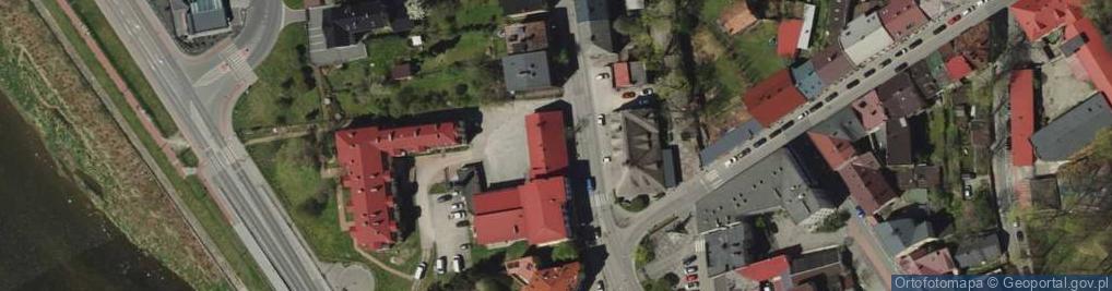 Zdjęcie satelitarne Przytulna
