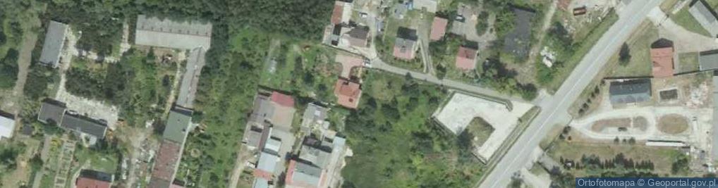 Zdjęcie satelitarne Tomasz Manierak Kawiarnia Iskierka