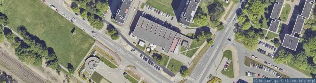 Zdjęcie satelitarne "W antryju na byfyju" kawiarnia