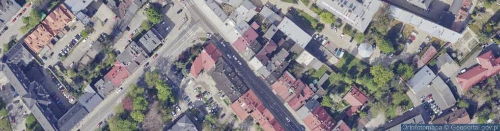Zdjęcie satelitarne Wiślanka