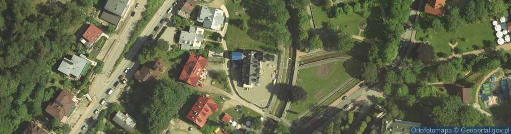 Zdjęcie satelitarne Wisła