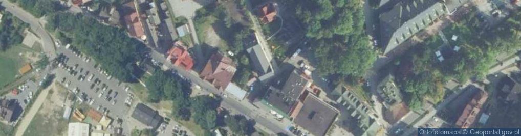 Zdjęcie satelitarne Pieniny