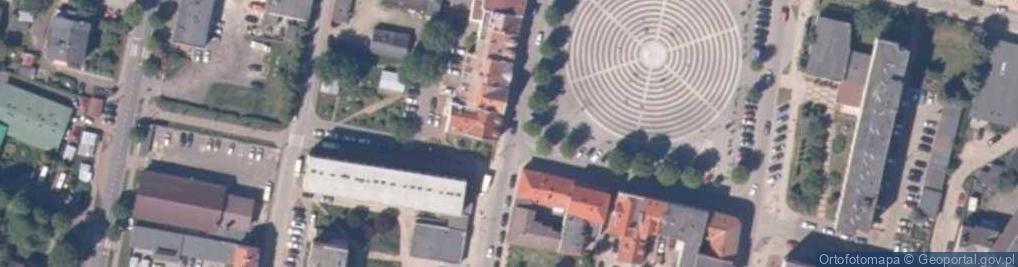 Zdjęcie satelitarne Kiosk Ruchu