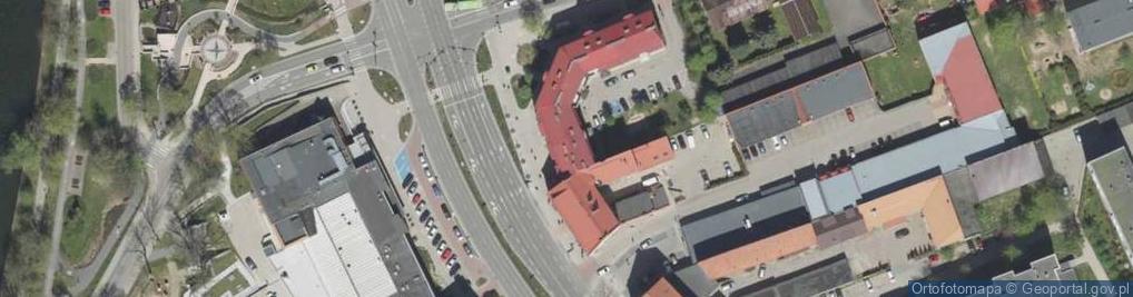 Zdjęcie satelitarne Kiosk Spożywczo Przemysłowy Kruszewska Joanna Monika