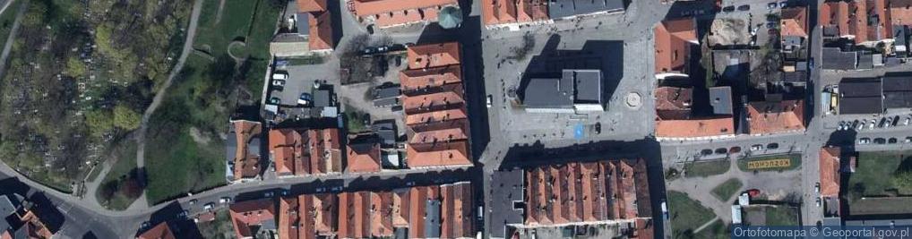 Zdjęcie satelitarne Kiosk Wielobranżowy Małgorzata Dondajewska