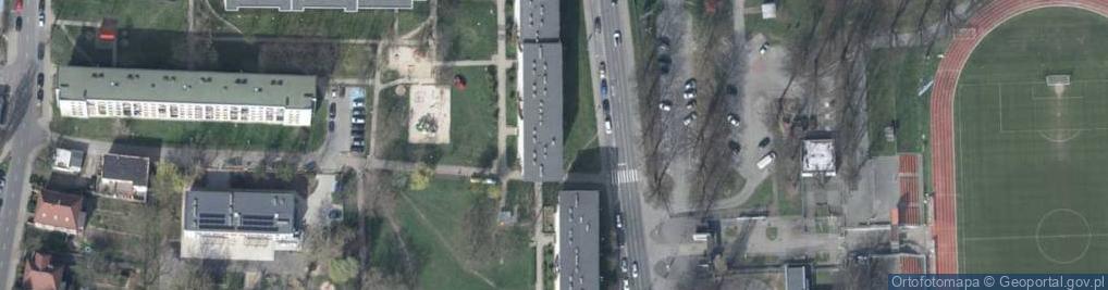 Zdjęcie satelitarne Kiosk Wielobranżowy nr 39