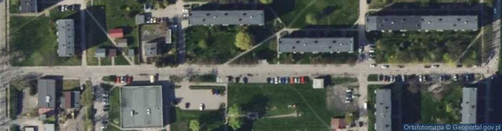 Zdjęcie satelitarne Kiosk Wielobranżowy