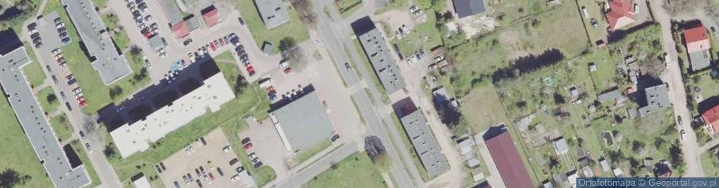 Zdjęcie satelitarne Kiosk Wielobranżowy