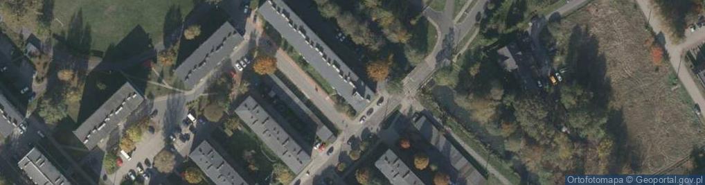 Zdjęcie satelitarne Kiosk Wielobranżowy