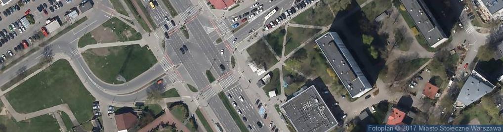 Zdjęcie satelitarne Kiosk