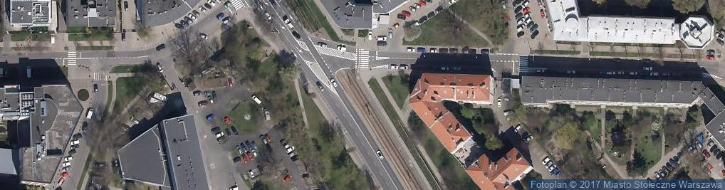 Zdjęcie satelitarne Warszawa - Cytadela