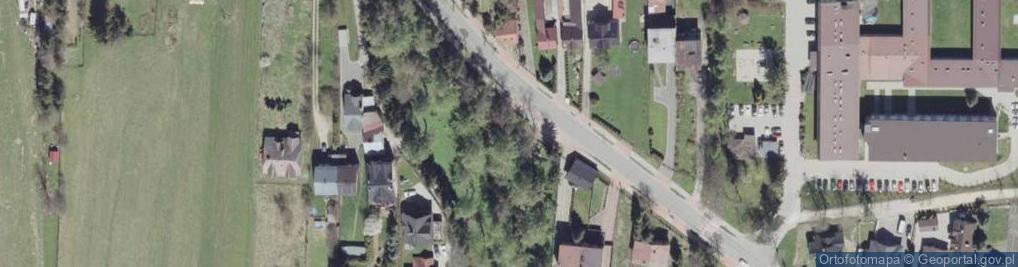 Zdjęcie satelitarne Cmentarz żydowski Kirkut