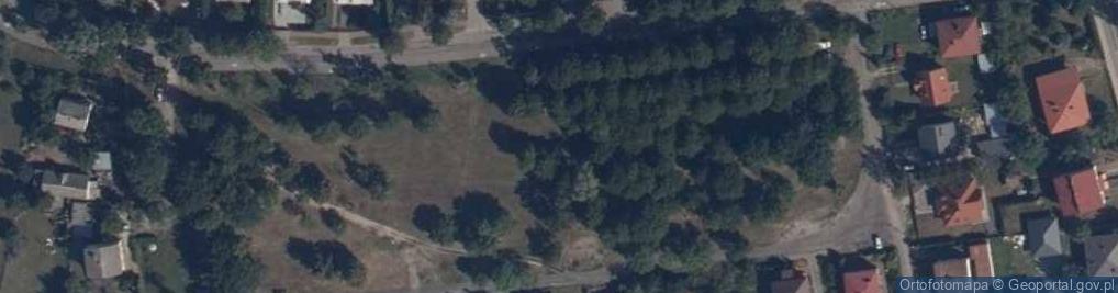 Zdjęcie satelitarne Kirkut - Cmentarz żydowski