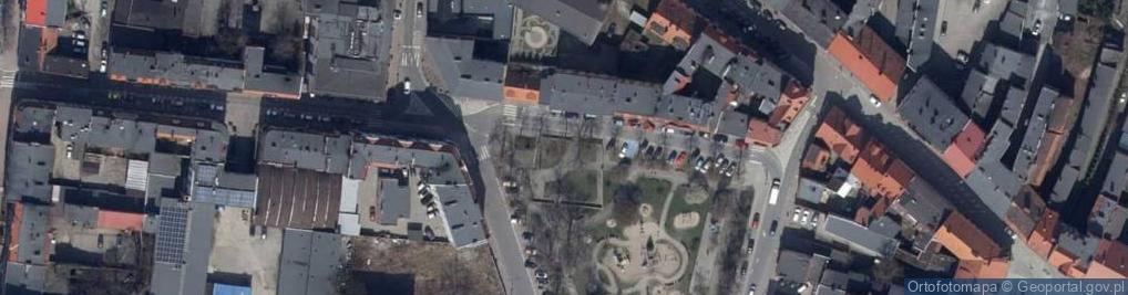 Zdjęcie satelitarne Kirkut, Plac 23 Stycznia