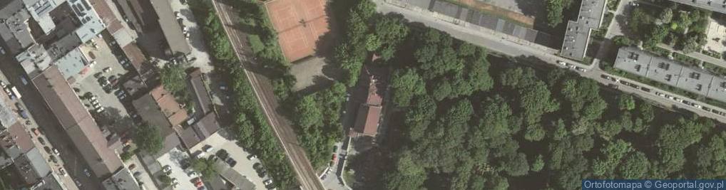Zdjęcie satelitarne Nowy cmentarz żydowski