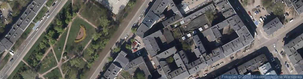 Zdjęcie satelitarne Skład Butelek