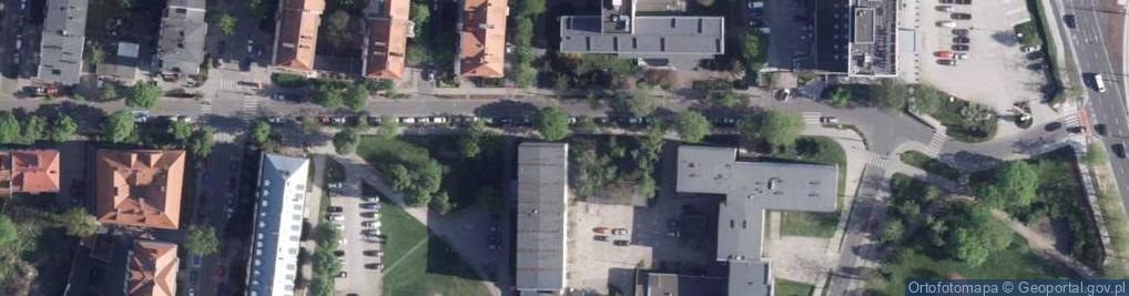 Zdjęcie satelitarne Studencki Klub Kotłownia