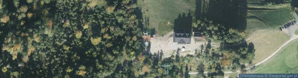 Zdjęcie satelitarne Cieńków - stacja górna