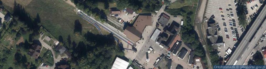 Zdjęcie satelitarne Gubałówka (stacja dolna)