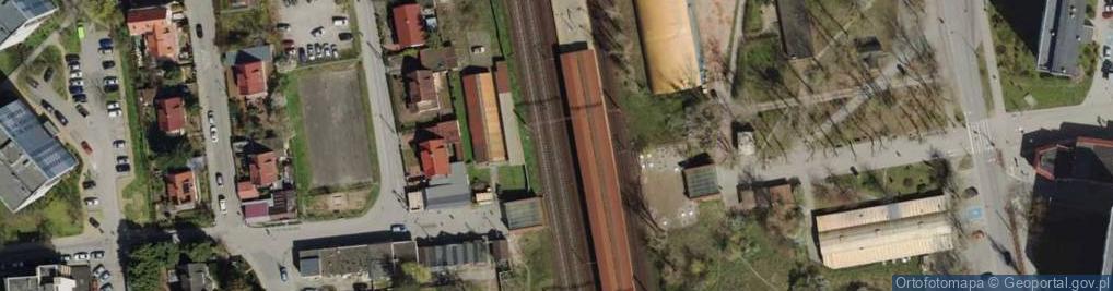 Zdjęcie satelitarne Gdańsk Żabianka-AWFiS
