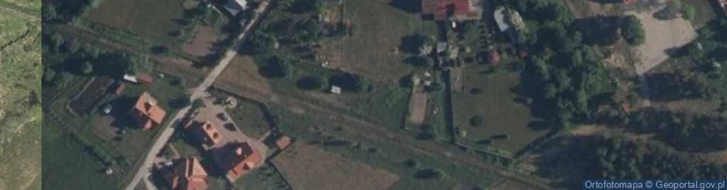 Zdjęcie satelitarne Ełcka Kolej Wąskotorowa