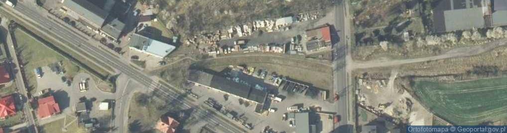 Zdjęcie satelitarne Gnieźnieńska Kolej Wąskotorowa - Witkowo