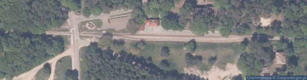 Zdjęcie satelitarne Pogorzelica Gryficka