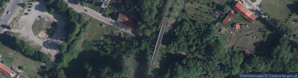 Zdjęcie satelitarne Wiadukt kolejowy